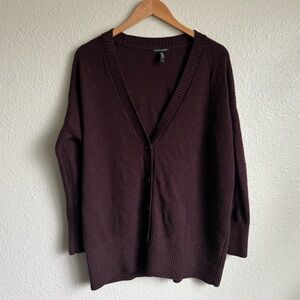Eileen Fisher 100% Merino Wool Cardigan